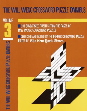 Imagen de archivo de Will Weng Crossword Puzzle Omnibus Volume 3 (Other) a la venta por Save With Sam
