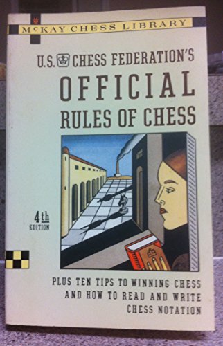 Imagen de archivo de Official Rules of Chess: Fourth Edition a la venta por SecondSale