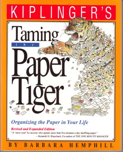 9780812926569: Taming the Paper Tiger: Organizing the Paper in Your Life