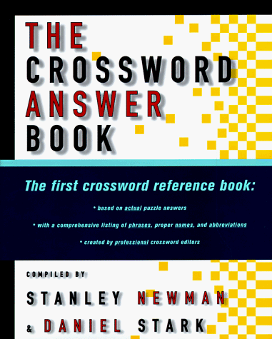 Beispielbild fr The Crossword Answer Book zum Verkauf von Better World Books