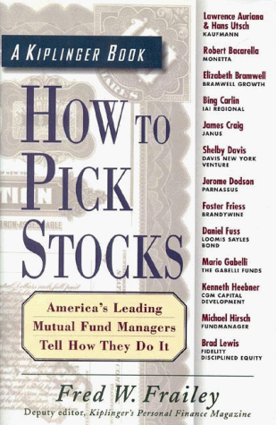 Beispielbild fr How to Pick Stocks : America's Leading Mutual Fund Managers Tell How They Do It zum Verkauf von Better World Books