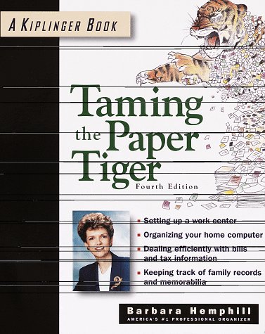 Beispielbild fr Taming the Paper Tiger zum Verkauf von Better World Books