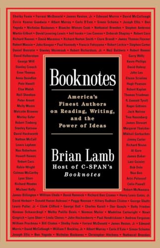 Beispielbild fr Booknotes: America's Finest Authors on Reading, Writing, and the Power of Ideas zum Verkauf von Wonder Book