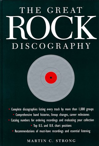 Stock image for The Great Rock Discography for sale by HPB-Red