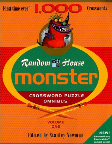 Beispielbild fr Random House Monster Crossword Puzzle Omnibus, Volume 1 (Random House Crosswords) zum Verkauf von Books of the Smoky Mountains