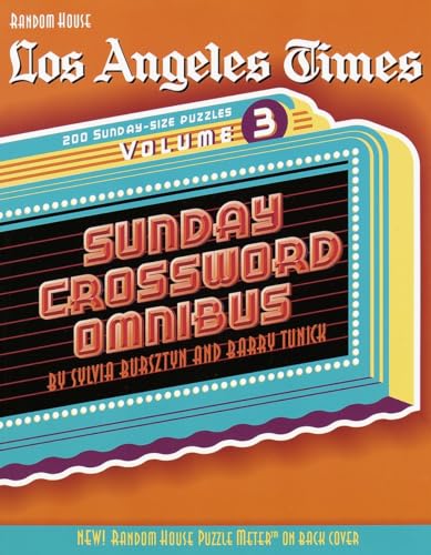 Stock image for Los Angeles Times Sunday Crossword Omnibus, Vol. 3 for sale by SecondSale