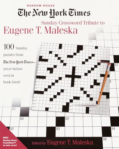 Imagen de archivo de The New York Times Sunday Crossword Tribute to Eugene T. Maleska a la venta por SecondSale