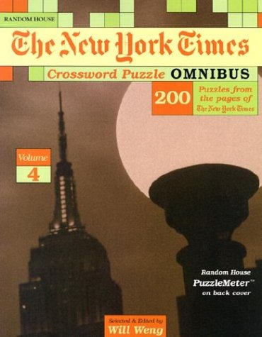 Beispielbild fr New York Times Crossword Puzzle Omnibus, Volume 4 (NY Times) zum Verkauf von Ezekial Books, LLC
