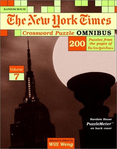 Beispielbild fr New York Times Crossword Puzzle Omnibus, Volume 7 (NY Times) zum Verkauf von dsmbooks