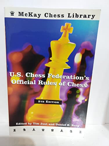 Beispielbild fr United States Chess Federation's Official Rules of Chess, Fifth Edition zum Verkauf von SecondSale