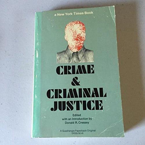 Beispielbild fr Crime and criminal justice zum Verkauf von Wonder Book