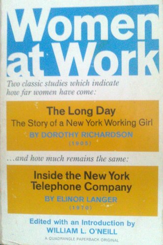 Imagen de archivo de Women at Work a la venta por Wonder Book