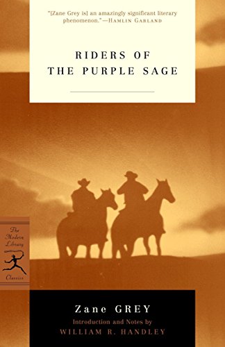 Beispielbild fr Riders of the Purple Sage zum Verkauf von Better World Books