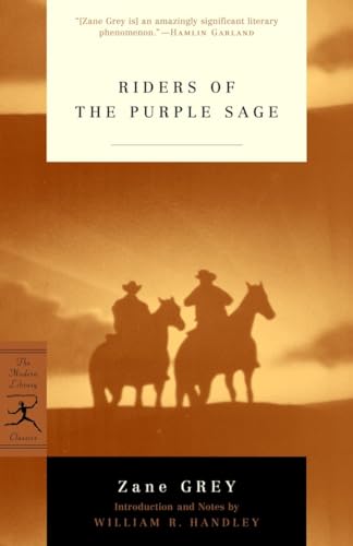 9780812966121: Riders of the Purple Sage (Modern Library Classics)