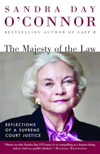 Stock image for The Majesty of the Law: Reflections of a Supreme Court Justice for sale by SecondSale