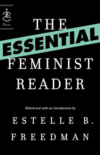Stock image for The Essential Feminist Reader (Modern Library Classics) for sale by Goodwill