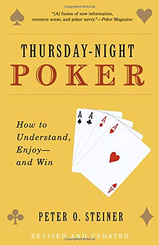 Beispielbild fr Thursday-Night Poker : How to Understand, Enjoy--And Win zum Verkauf von Better World Books