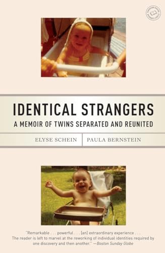 Beispielbild fr Identical Strangers: A Memoir of Twins Separated and Reunited zum Verkauf von SecondSale