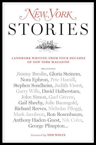 Beispielbild fr New York Stories: Landmark Writing from Four Decades of New York Magazine zum Verkauf von ZBK Books