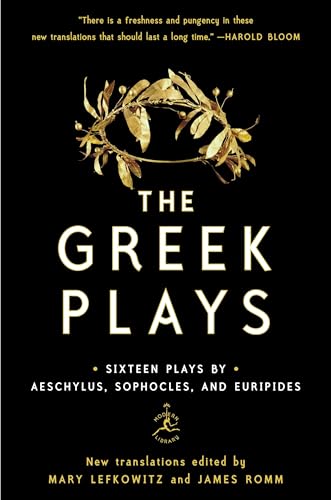 Beispielbild fr The Greek Plays: Sixteen Plays by Aeschylus, Sophocles, and Euripides (Modern Library Classics) zum Verkauf von BooksRun