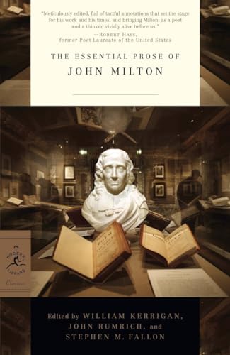 9780812983722: The Essential Prose of John Milton (Modern Library Classics)