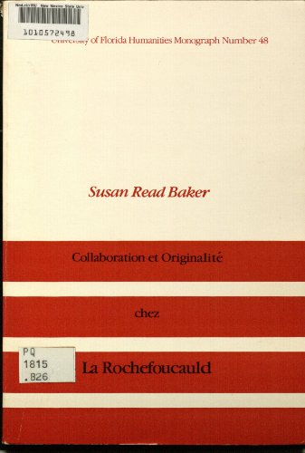 Stock image for Collaboration et originalit chez La Rochefoucauld for sale by Hackenberg Booksellers ABAA