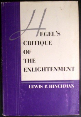 9780813007847: Hegel's Critique of the Enlightenment