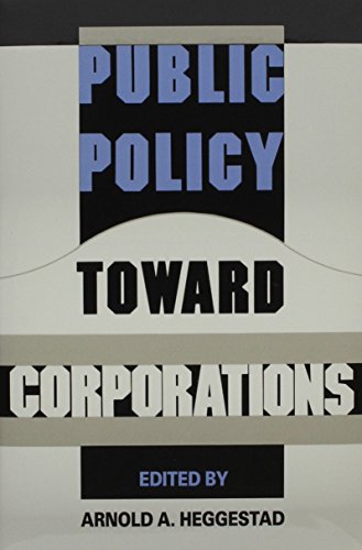 Stock image for Public Policy Toward Corporations for sale by Zubal-Books, Since 1961