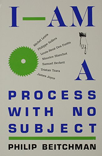 Stock image for I Am a Process with No Subject for sale by Better World Books