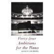 Stock image for Forty-Four Ambitions for the Piano (Contemporary Poetry Series) for sale by POQUETTE'S BOOKS