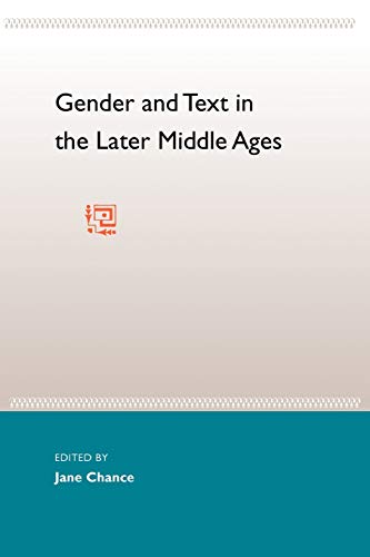 Stock image for Gender and Text in the Later Middle Ages for sale by Chiron Media