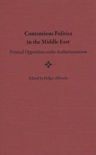 9780813034744: Contentious Politics in the Middle East: Political Opposition under Authoritarianism (Governance and International Relations in the Middle East)