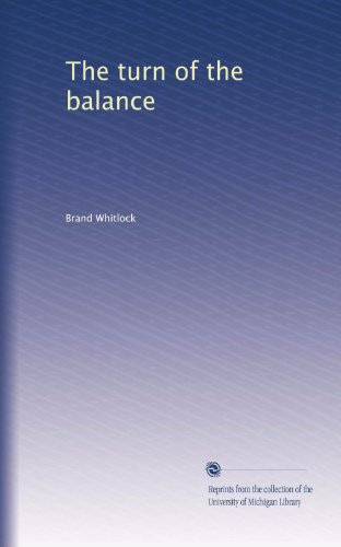 9780813101316: The turn of the balance