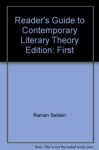 9780813101675: Reader's Guide to Contemporary Literary Theory Edition: First [Paperback] by ...