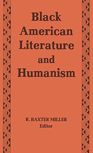 Stock image for Black American Literature & Humanism for sale by Harry Alter
