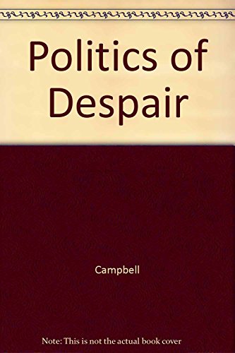 9780813118215: The Politics of Despair: Power and Resistance in the Tobacco Wars