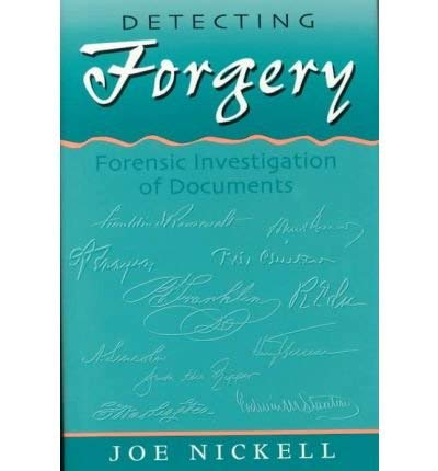 Beispielbild fr Detecting Forgery: Forensic Investigation of Documents zum Verkauf von Books From California