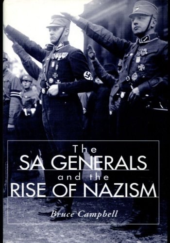 9780813120478: SA Generals and the Rise of Nazism