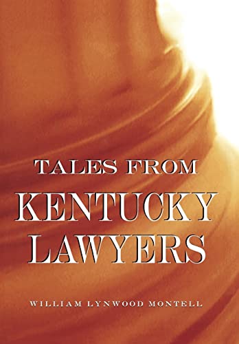 Stock image for Tales from Kentucky Lawyers for sale by HPB-Ruby
