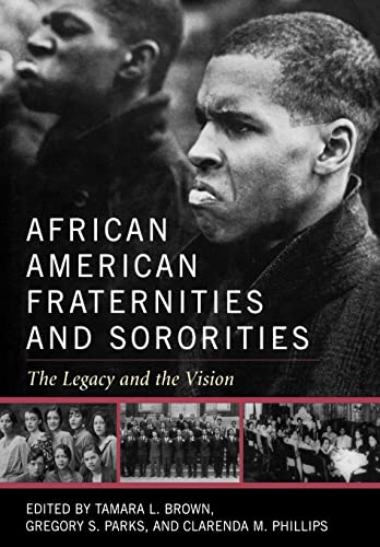 9780813123448: African American Fraternities and Sororities: The Legacy and the Vision