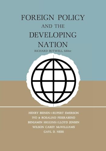 Stock image for FOREIGN POLICY AND THE DEVELOPING NATION for sale by GLOVER'S BOOKERY, ABAA