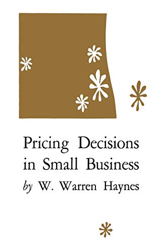 9780813152554: Pricing Decisions in Small Business