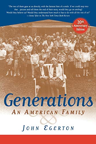 Imagen de archivo de Generations: An American Family a la venta por ThriftBooks-Atlanta