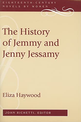 Stock image for History of Jemmy and Jenny Jessamy : : (Eighteenth-century Novels by Women S.) for sale by Asano Bookshop