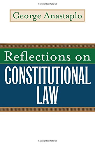 Beispielbild fr Reflections on Constitutional Law zum Verkauf von Better World Books: West