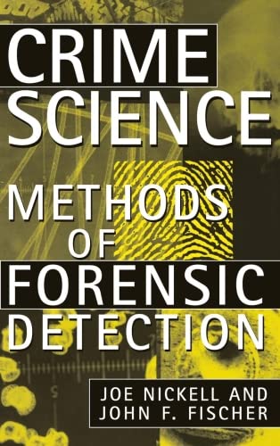 Imagen de archivo de Crime Science: Methods of Forensic Detection a la venta por GF Books, Inc.