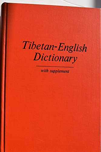 Imagen de archivo de Tibetan-English Dictionary With Supplement Buck, Stuart H. a la venta por CONTINENTAL MEDIA & BEYOND