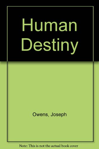 9780813206042: Human Destiny: Some Problems for Catholic Philosophy