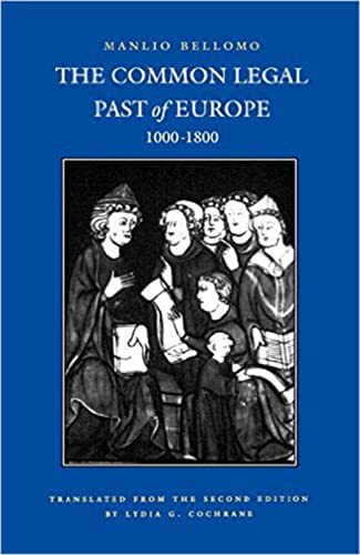 Imagen de archivo de The Common Legal Past of Europe, 1000-1800 (Studies in Medieval and Early Modern Canon Law) a la venta por Goodwill Books