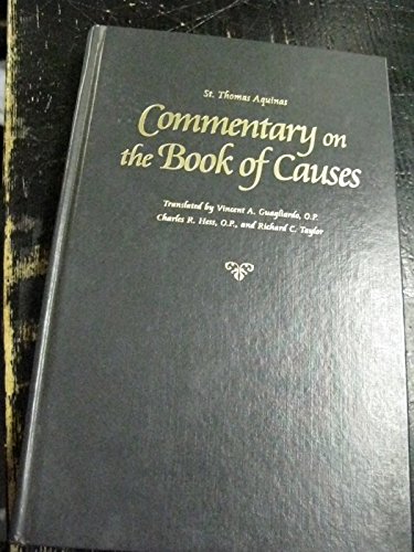 9780813208435: Commentary on the Book of Causes